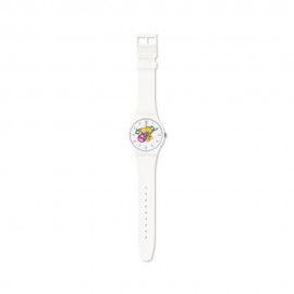 Montre Mixte SWATCH Candinette Blanche - SUOW148