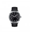 Montre Homme TISSOT Gent XL Classic Cadran Noir Cuir Noir - T1164101605700