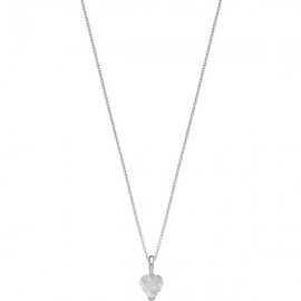 Collier Goutte Solitaire Invisible Oxyde sur Fil Nylon - Bijou