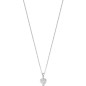 COLLIER OXYDE ARGENT RHODIE