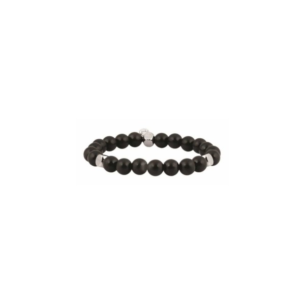 Bracelet OFFICINA 1986 Perle Bois Noir - OI062 Bracelet OFFICINA 1986 Perle Bois Noir - OI062