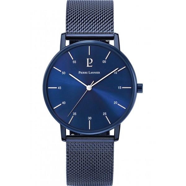 Montre Homme PIERRE LANNIER Cityline Bleu - 203F466 Montre Homme PIERRE LANNIER Cityline Bleu - 203F466