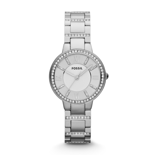 Montre Femme Fossil ES3282 - Collection VIRGINIA style Mode avec acier - Mouvement Quartz Montre Femme Fossil ES3282 - Collection VIRGINIA style Mode avec acier - Mouvement Quartz
