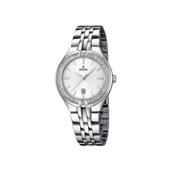 Festina - Montre Mademoiselle gris acier - Ref F16867/1