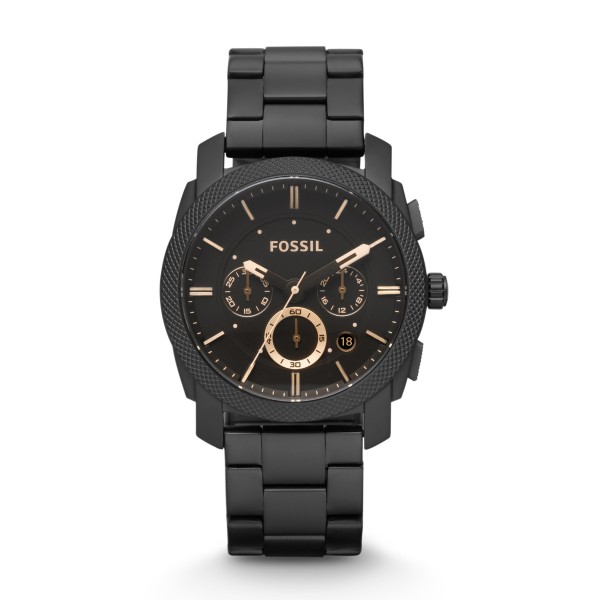 Montre Homme Fossil FS4682 - Collection  MACHINE style Tendance avec acier - Mouvement Quartz - Chronographe