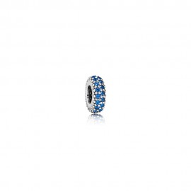 PANDORA Charm Espaceur Scintillant Bleu - 791359NCB