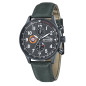 Montre Homme AVI-8 Hawker Hurricane cadran gris/bracelet cuir vert - AV-4011-0D Montre Homme AVI-8 Hawker Hurricane cadran gris/bracelet cuir vert - AV-4011-0D