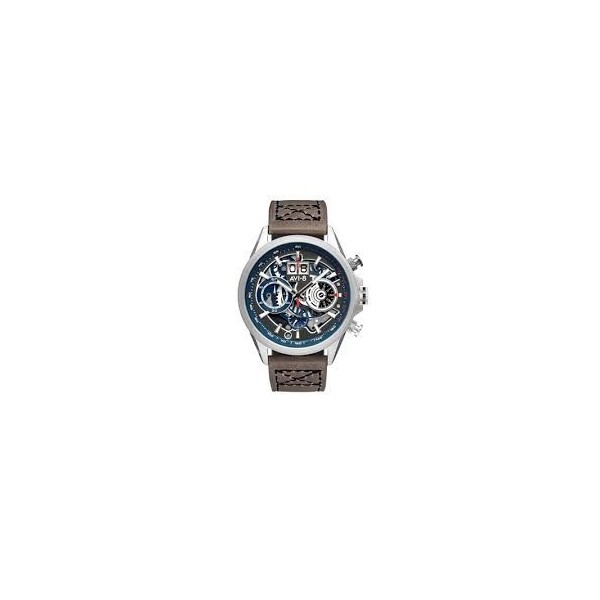 Montre Homme AVI-8 Hawker Harrier II cadran gris/bracelet cuir gris - AV-4065-04