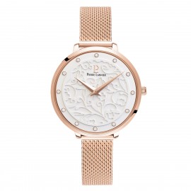 Montre Femme PIERRE LANNIER Eolia Cadran Blanc Acier Or Rose - 039L908