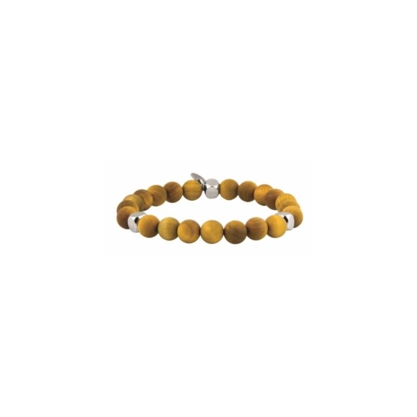 Bracelet OFFICINA 1986 Perle Bois Beige - OI063 Bracelet OFFICINA 1986 Perle Bois Beige - OI063