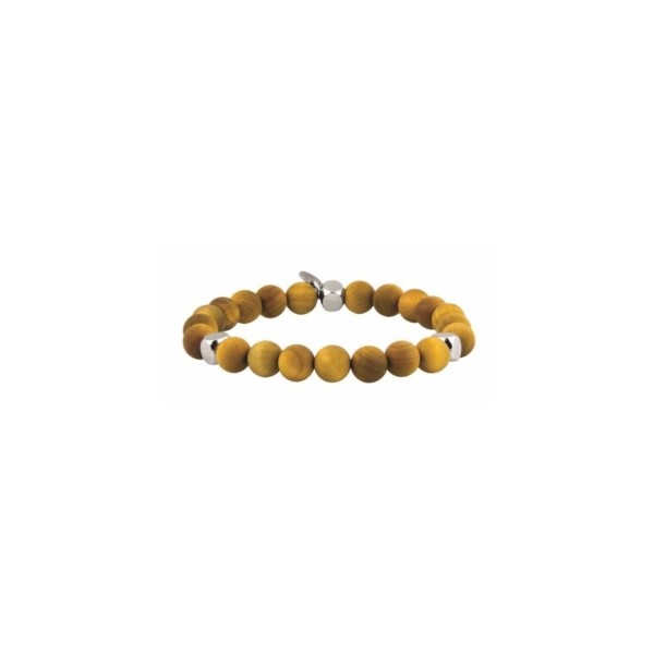 Bracelet OFFICINA 1986 Perle Bois Beige - OI063