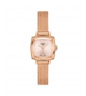 Montre Femme TISSOT Lovely Square Cadran Or Rose - T0581093345600