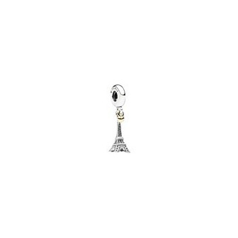 Charm Femme Pandora Tour Eiffel Paris et Coeur 791302