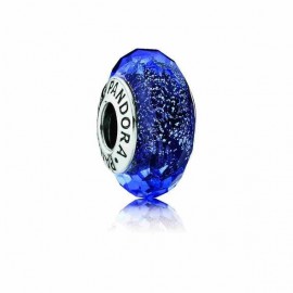 PANDORA Charm Verre de Murano Bleu Facetté - 791646