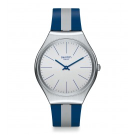 Montre Homme Skinspring SWATCH Gris et Bleu - SYXS107