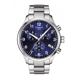 Montre Homme Tissot Chrono XL Classic Acier Cadran Bleu - T1166171104701