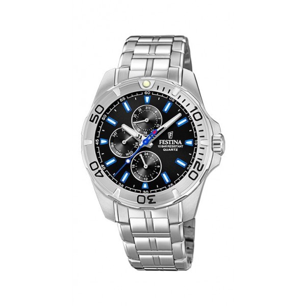 Montre Homme FESTINA Multifonctions Noir - F20445/6