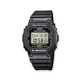 Montre homme Casio G-shock Black et White Gris  DW-5600E-1VER