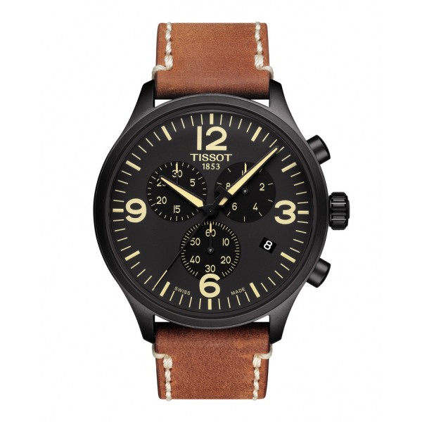 Montre Homme T1166173605700 Tissot Chrono XL - Cadran Ronde, Noir