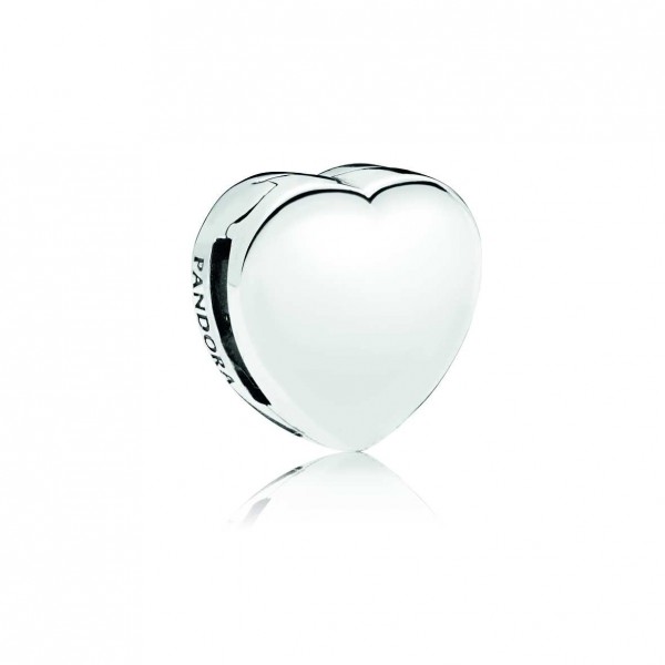 PANDORA Charm Clip Coeur Simple - 797620 PANDORA Charm Clip Coeur Simple - 797620