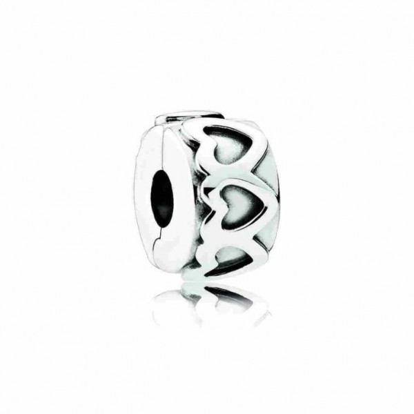 PANDORA Charm Clip Couronne de Coeurs - 791978