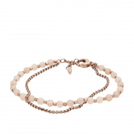 Bracelet Femme Fossil JA6851791 - Collection FUTURE IS BRIGHT FASHION style Tendance avec semi-pré cieux et laiton