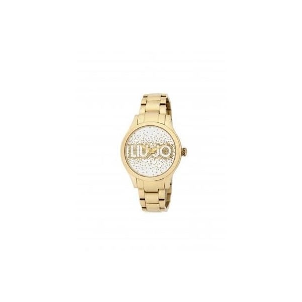 Montre Femme LIU JO Rainfall Strass Or Acier- TLJ1617 Montre Femme LIU JO Rainfall Strass Or Acier- TLJ1617