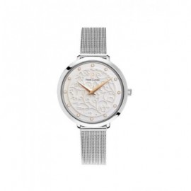 Montre Femme PIERRE LANNIER Eolia Blanc Motif Milanais - 040J608