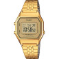 Casio - Montre Vintage doré acier - Ref LA680WEGA-9ER