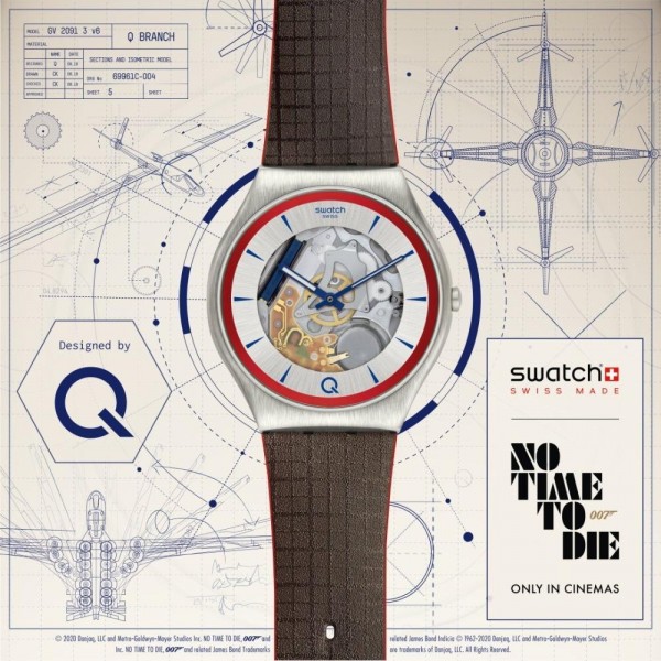 SWATCH James Bond 007 2Q édition spéciale - SS07Z102