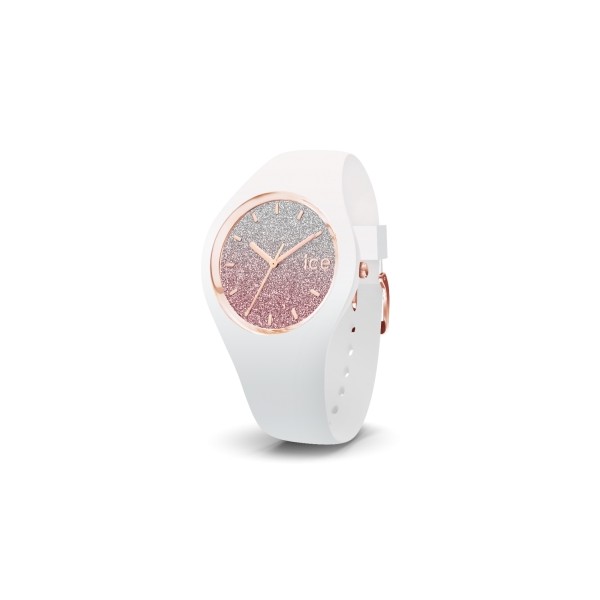 Montre Femme ICE WATCH lo White Pink Small 3H - 013427 Montre Femme ICE WATCH lo White Pink Small 3H - 013427