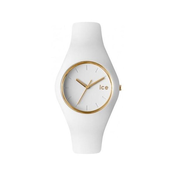 Montre femme ICE WATCH Ice glam blanc, or - 000981