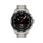 Montre Homme TISSOT T-Touch Connect Solar Noir Acier Argenté - T1214204405100 Montre Homme TISSOT T-Touch Connect Solar Noir Acier Argenté - T1214204405100