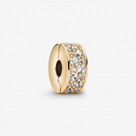 Charm Femme Pandora Clip Pavé Transparent 768658C01