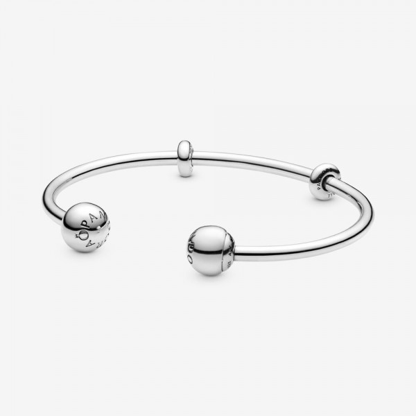 PANDORA Bracelet Jonc Ouvert Moments - 596477-1