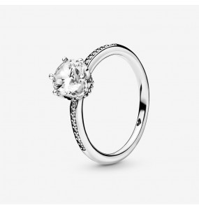 Bague Femme Pandora Couronne Etincelante Incolore 198289CZ-54