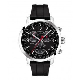 Montre Homme TISSOT PRC 200 Chronograph Silicone Noir - T1144171705700