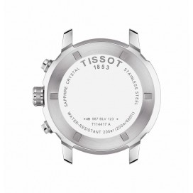 Montre Homme TISSOT PRC 200 Chronograph Silicone Noir - T1144171705700