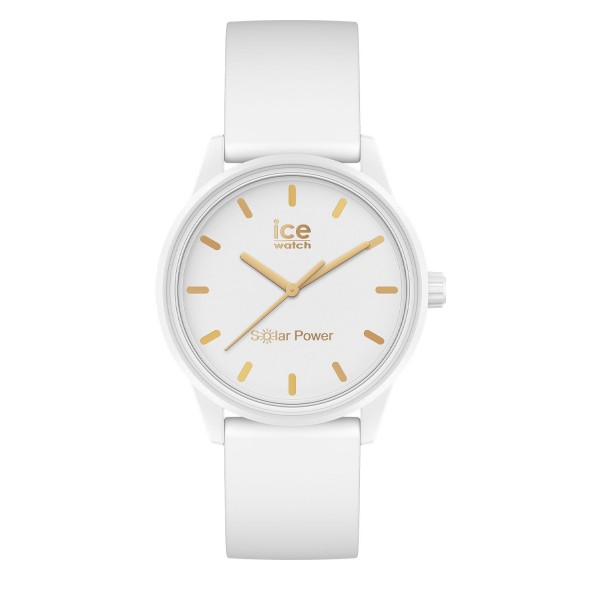 Montre ICE WATCH solar power - White gold - Small - 3H Montre ICE WATCH solar power - White gold - Small - 3H