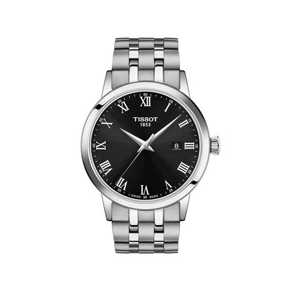 Montre Homme TISSOT Classic Dream Argent Et Noir - T1294101105300