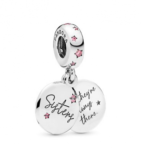 PANDORA Charm S oeurs Pour Toujours - 798012FPC