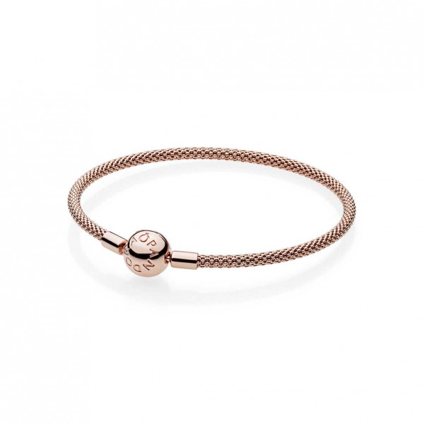 PANDORA Rose mesh bracelet