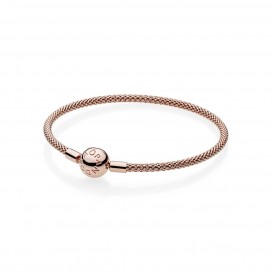 PANDORA Rose mesh bracelet