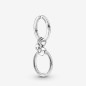 Pandora - Porte-clés à charms Moments argent - Ref 399566C00