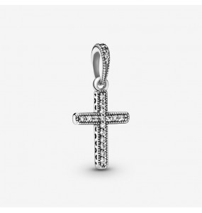 Pandora - Pendentif Croix scintillante - Argent 925°° -  Collection Pandora Moments