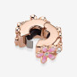 PANDORA Charm Clip Espaceur Marguerite Rose - 788809C01 PANDORA Charm Clip Espaceur Marguerite Rose - 788809C01