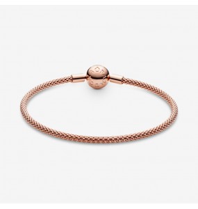 PANDORA Bracelet en Maille Tissée Moments - 586543-17