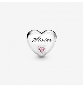 PANDORA Charm Coeur Soeur - 791946PCZ