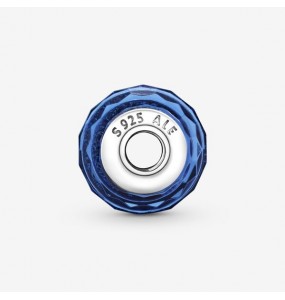 PANDORA Charm Verre de Murano Bleu Facetté - 791646