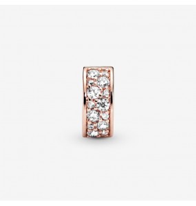 PANDORA Charm Clip Pavé Transparent - 781817CZ